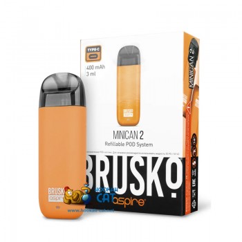 POD-Система Brusko Minican 2 Orange (Бруско Миникан 2 Оранжевый)